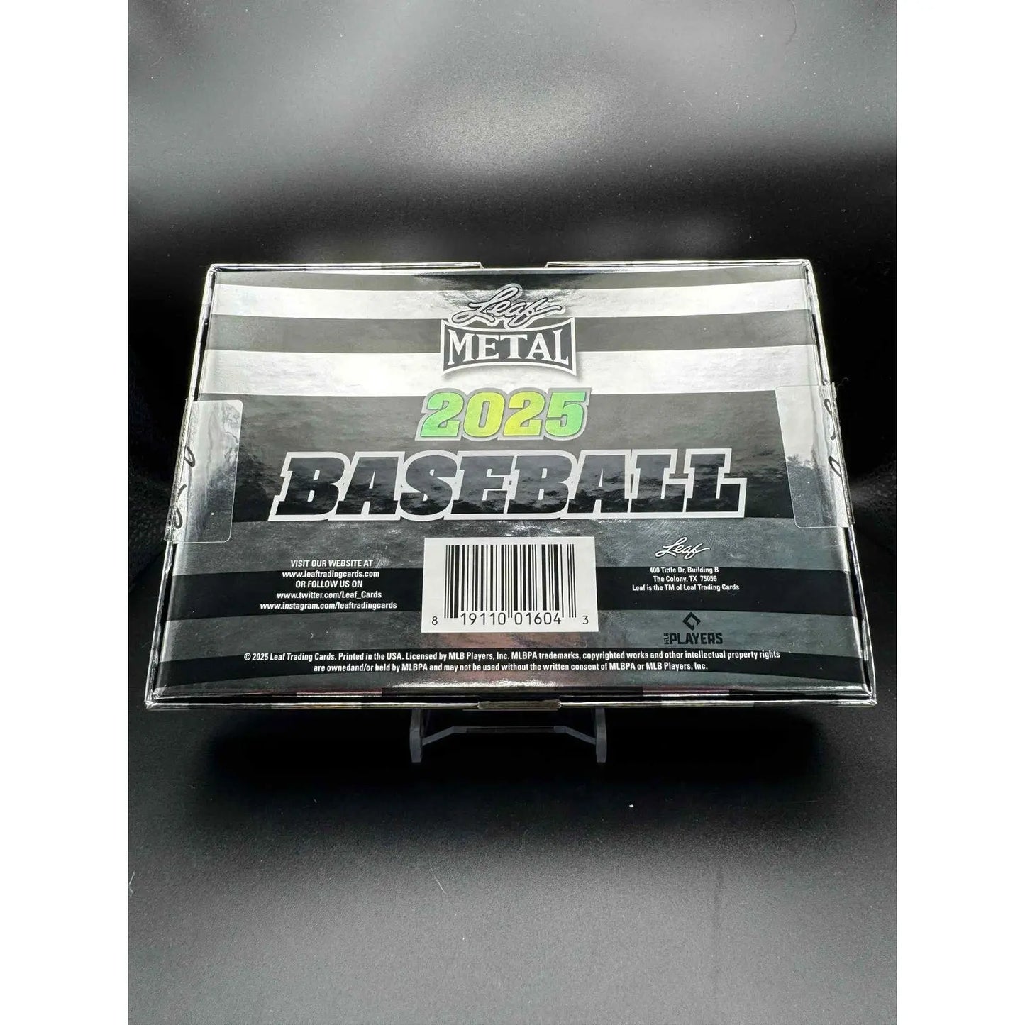 2025 Leaf Metal Baseball - Hobby Box (Sealed) Leaf