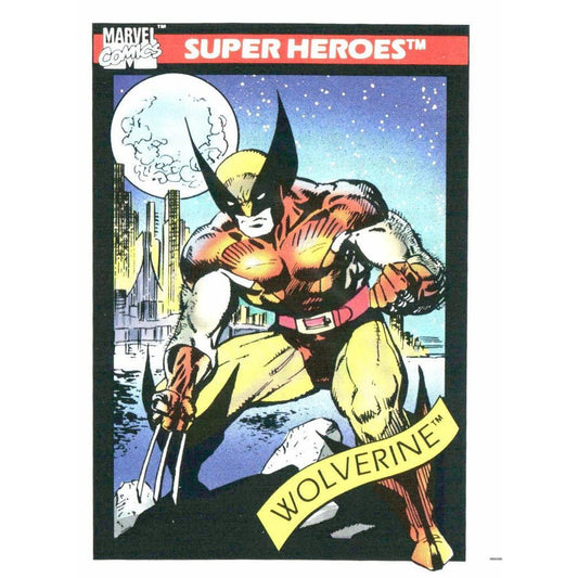 1990 Impel Marvel Universe #10 Wolverine