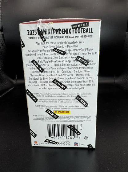 2025 Panini Phoenix Football Hobby Blaster Box