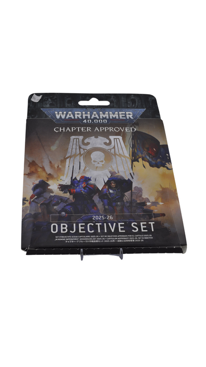 Warhammer 40,000 Chapter Approved 2025-26 Objective Set