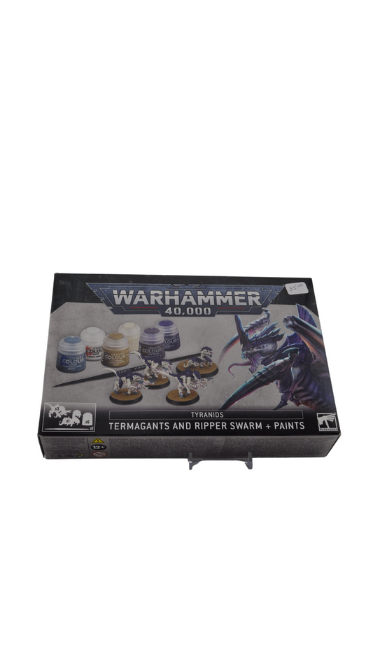 Tyranids: Termagants and Ripper Swarm + Paints Set (Warhammer 40,000)
