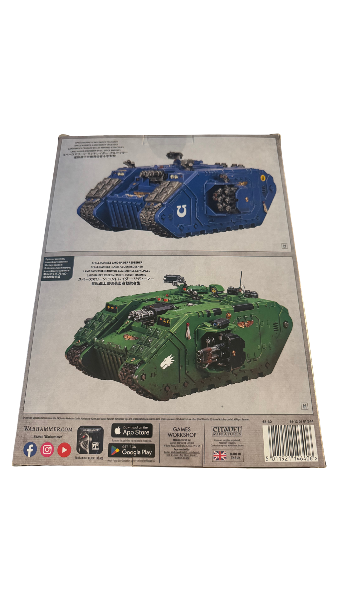 Land Raider Crusader | Warhammer 40K Space Marines | MOD Shop