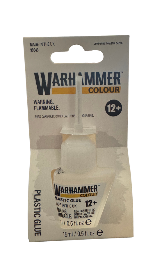 Warhammer Plastic Glue 15ml | Games Workshop Polystyrene Cement (99043)