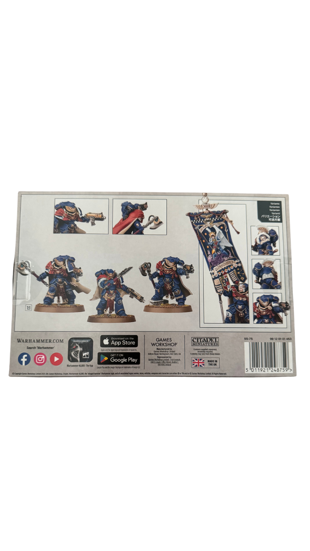 Warhammer 40K Ultramarines Victrix Honour Guard | 3 Citadel Miniatures