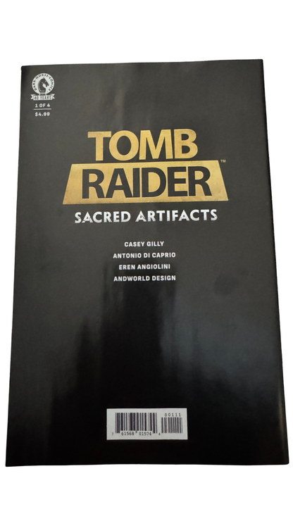 Tomb Raider Sacred Artifacts #1 Taurin Clarke Virgin Variant | 1 Per Store Dark Horse