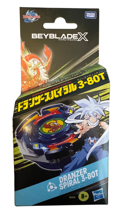 Beyblade X X-Over Project Dranzer Spiral 3-80T Starter Pack — 25th Anniversary Balance Type | MOD Shop
