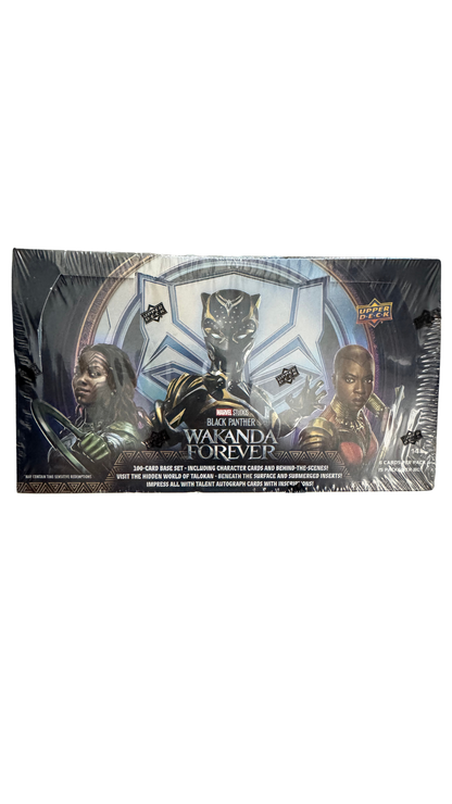 2024 Upper Deck Marvel Black Panther Wakanda Forever Hobby Box — 15 Packs, Sealed | MOD Shop