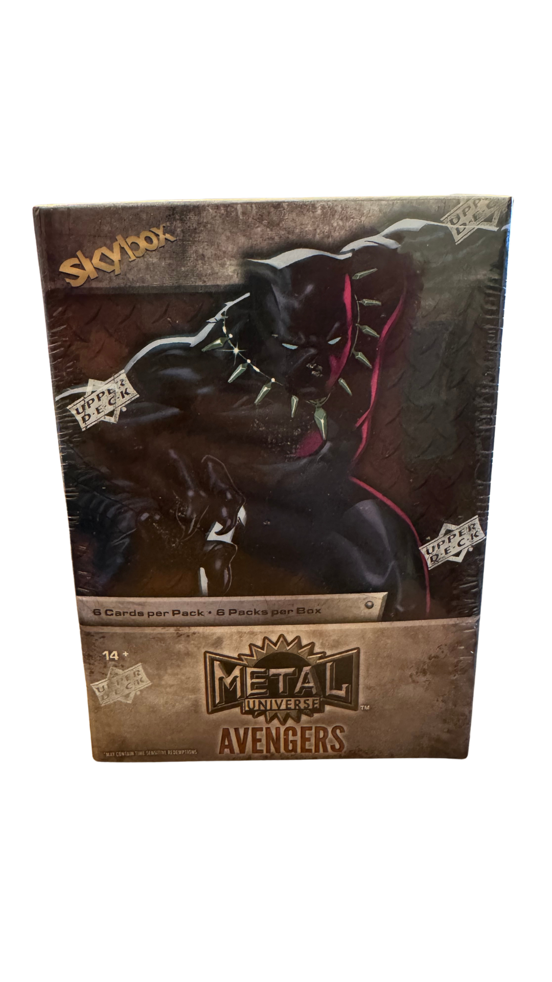2024 Upper Deck Marvel Metal Universe Avengers Blaster Box — 6 Packs, Copper FX | MOD Shop