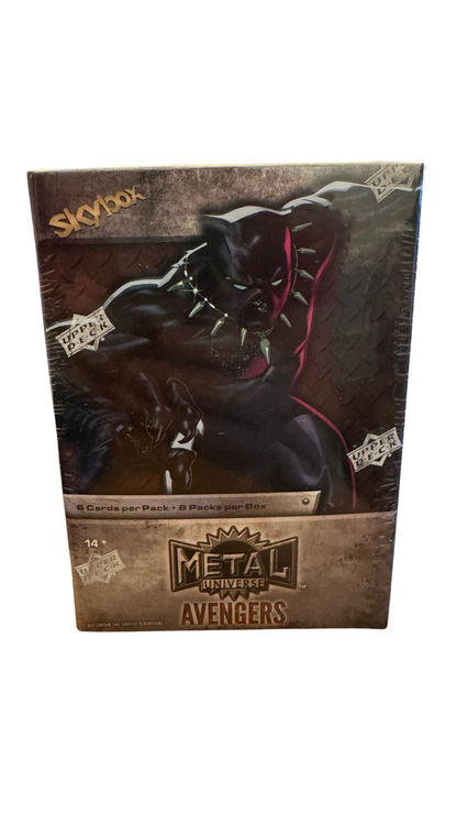 2024 Upper Deck Marvel Metal Universe Avengers Blaster Box — 6 Packs, Copper FX | MOD Shop