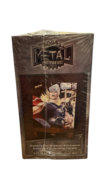 2024 Upper Deck Marvel Metal Universe Avengers Blaster Box — 6 Packs, Copper FX | MOD Shop