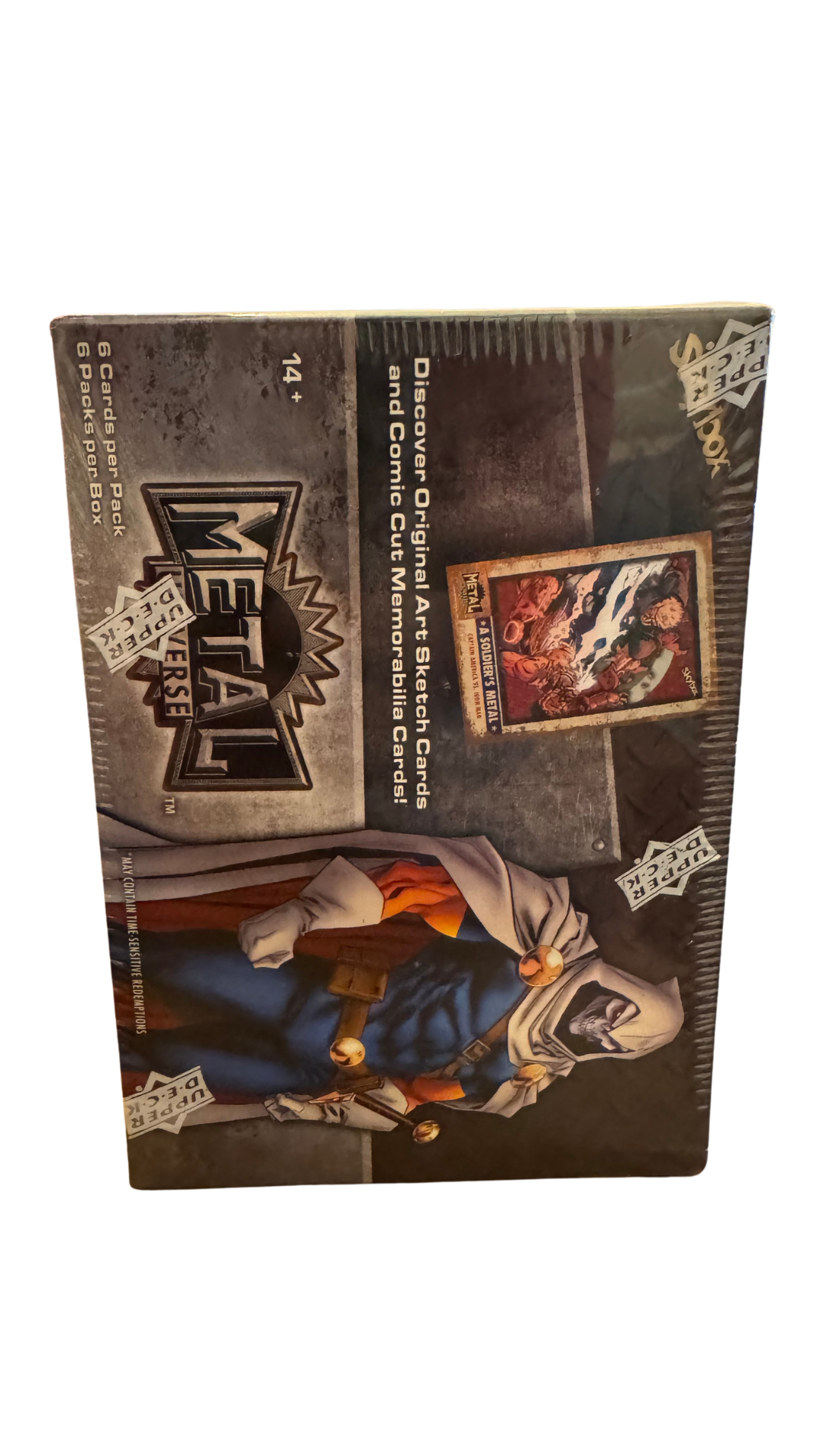 2024 Upper Deck Marvel Metal Universe Avengers Blaster Box — 6 Packs, Copper FX | MOD Shop