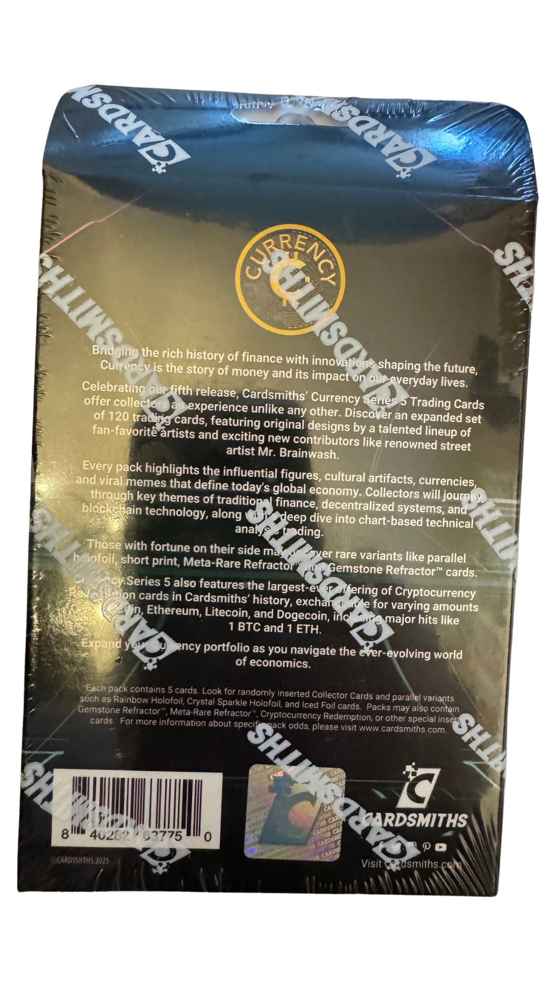 Cardsmiths Currency Series 5 Collector Box — 2 Packs, Crypto Redemptions | MOD Shop
