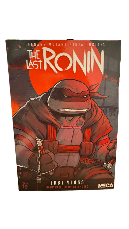 NECA TMNT The Last Ronin Lost Years Nightwatcher Michelangelo 7" Action Figure | MOD Shop
