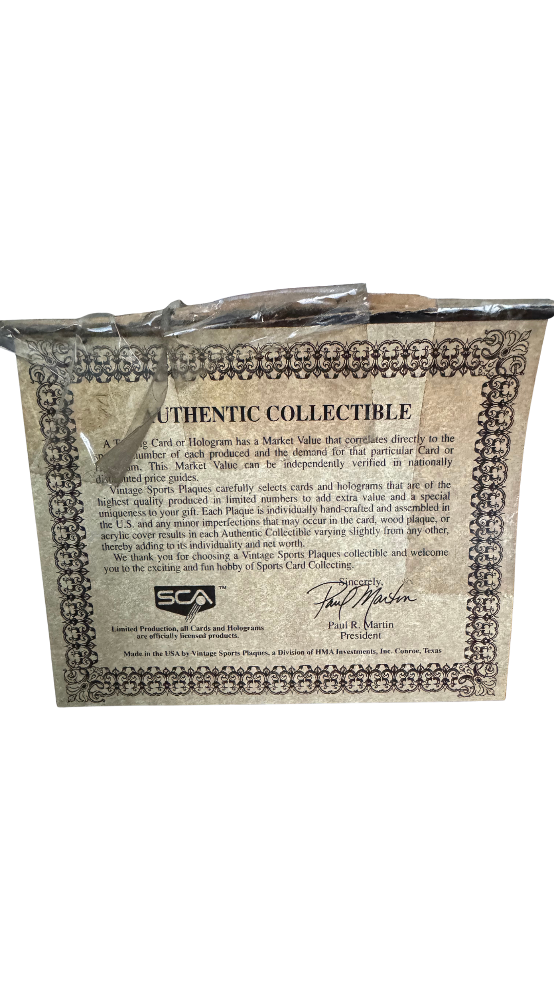 Tony Gwynn Limited Edition Sports Collectibles Clock Plaque with Flair Card | MOD Shop