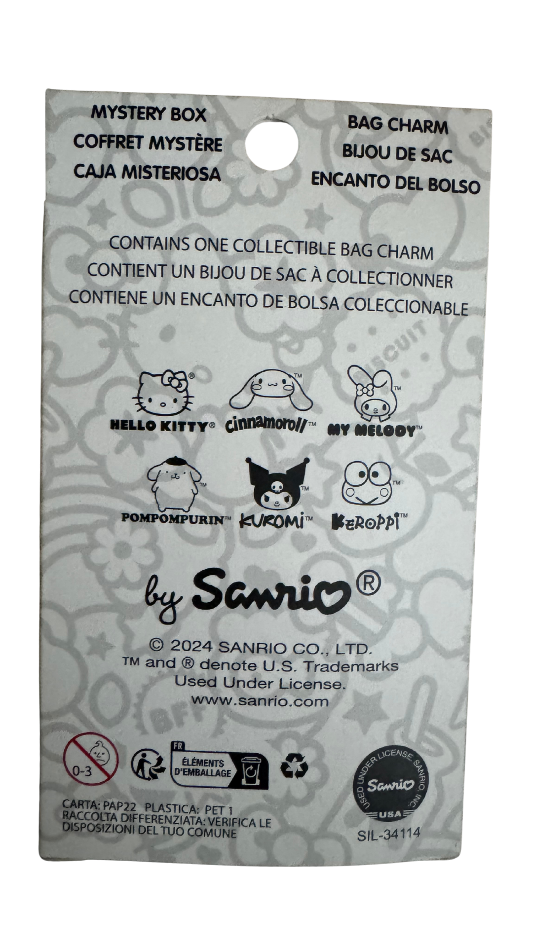 Loungefly Sanrio Hello Kitty & Friends Mystery Mini Backpack Keychain Blind Box | MOD Shop