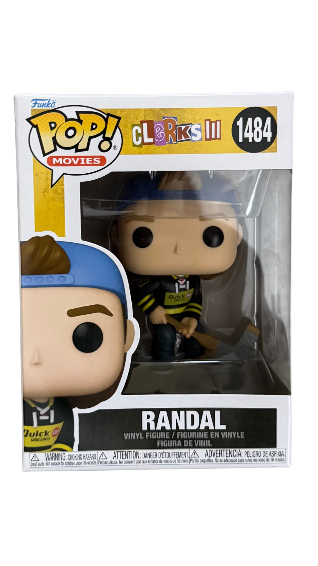 Funko Pop! Movies Clerks III Randal #1484 Vinyl Figure — Hockey Jersey | MOD Shop