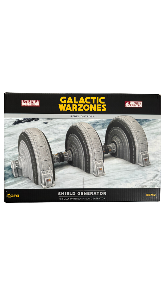 Gale Force Nine Battlefield in a Box Galactic Warzones Shield Generator BB740 | MOD Shop