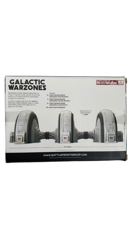 Gale Force Nine Battlefield in a Box Galactic Warzones Shield Generator BB740 | MOD Shop