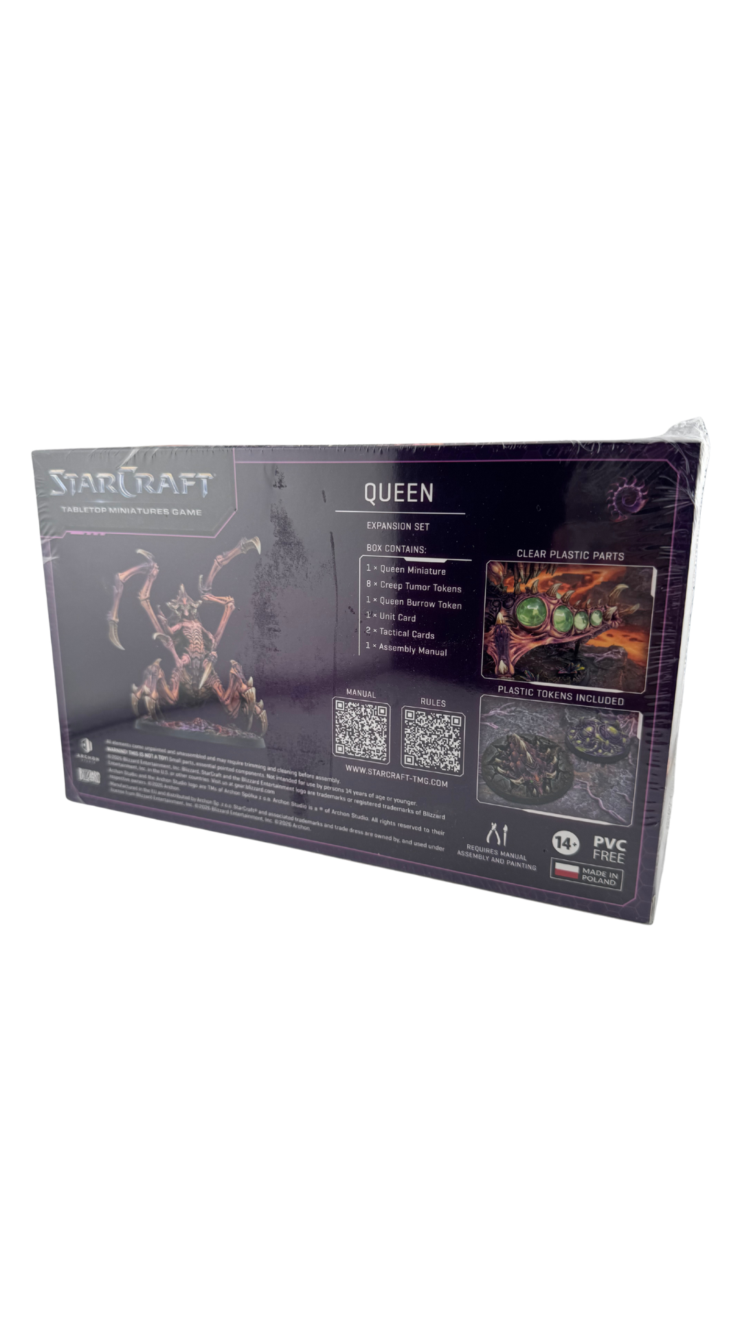 StarCraft Tabletop Miniatures Game Zerg Queen Expansion Set | Archon Studio