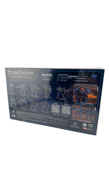 StarCraft Tabletop Miniatures Game Terran Marine Expansion Set | 9 Miniatures
