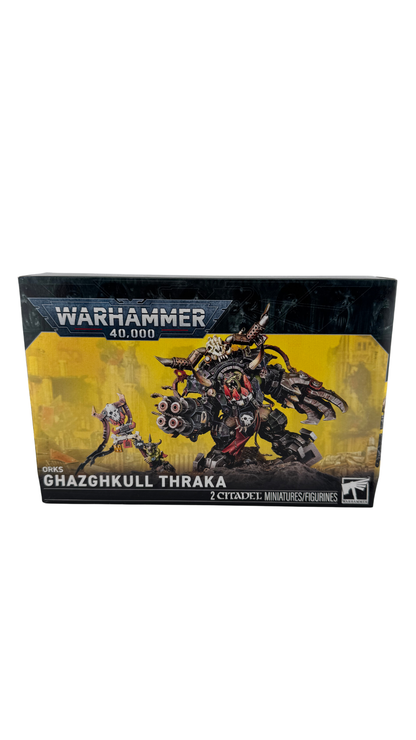 Warhammer 40K Orks Ghazghkull Thraka & Makari | Prophet of the Waaagh! Centerpiece Kit