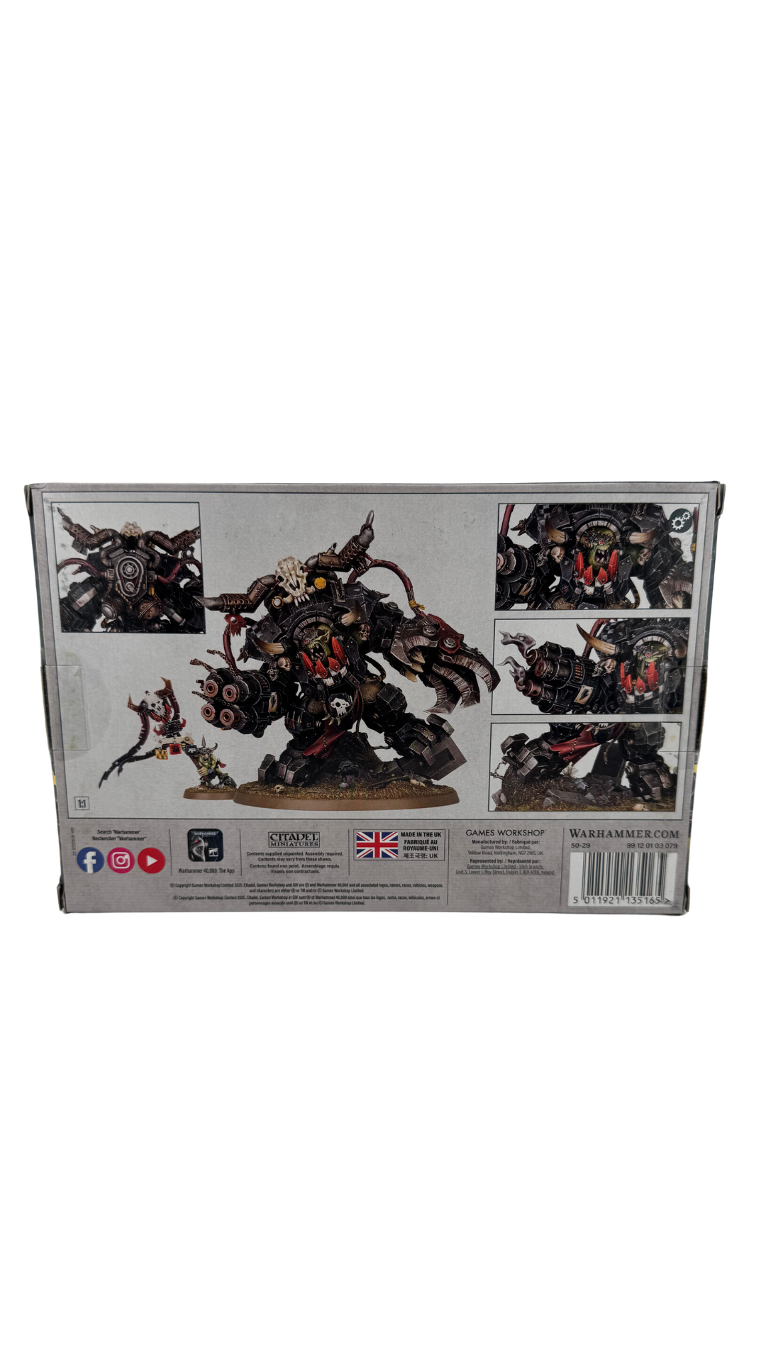 Warhammer 40K Orks Ghazghkull Thraka & Makari | Prophet of the Waaagh! Centerpiece Kit