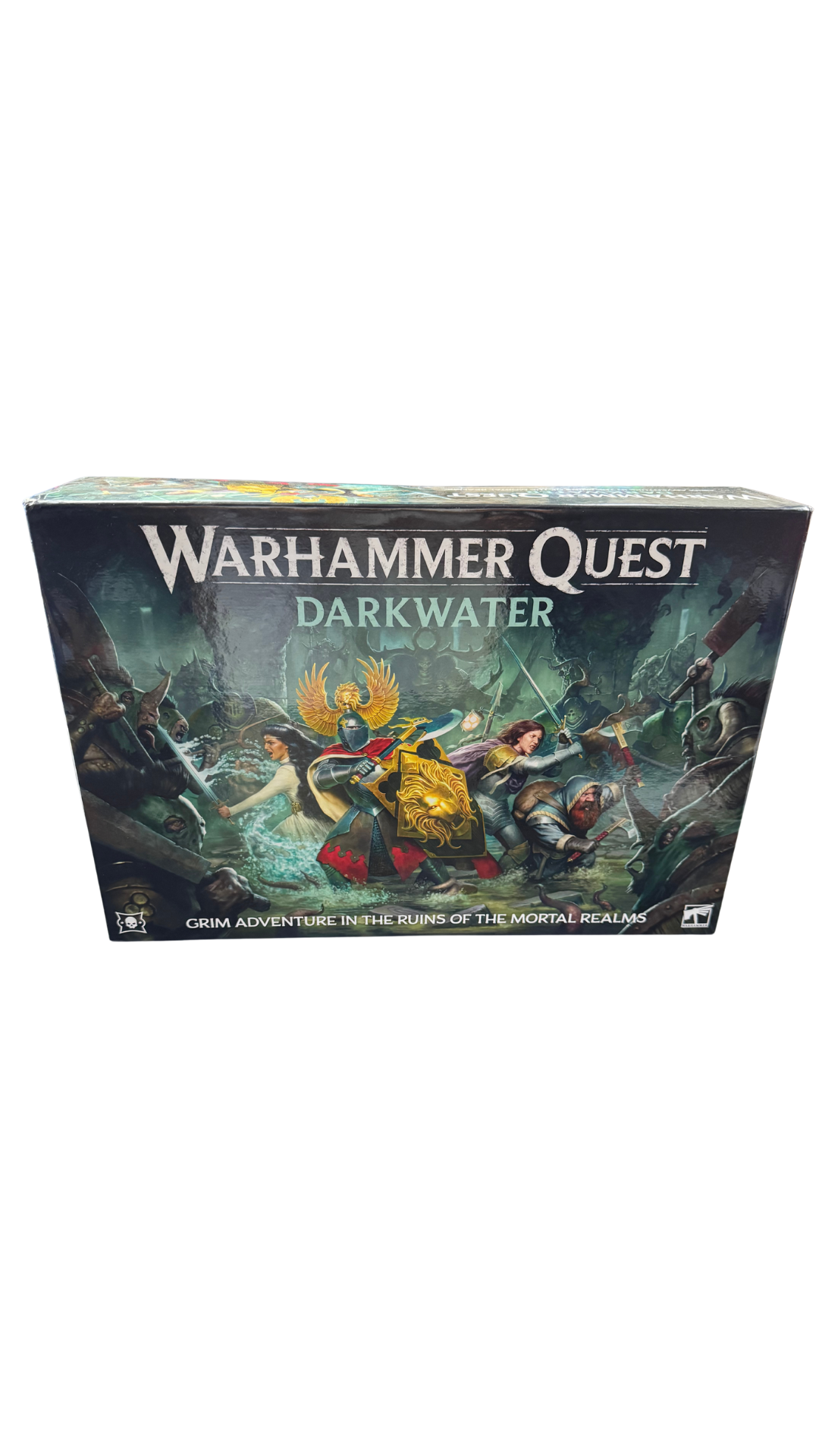 Warhammer Quest: Darkwater | Cooperative Fantasy Dungeon Crawler, 1–4 Players, 49 Miniatures
