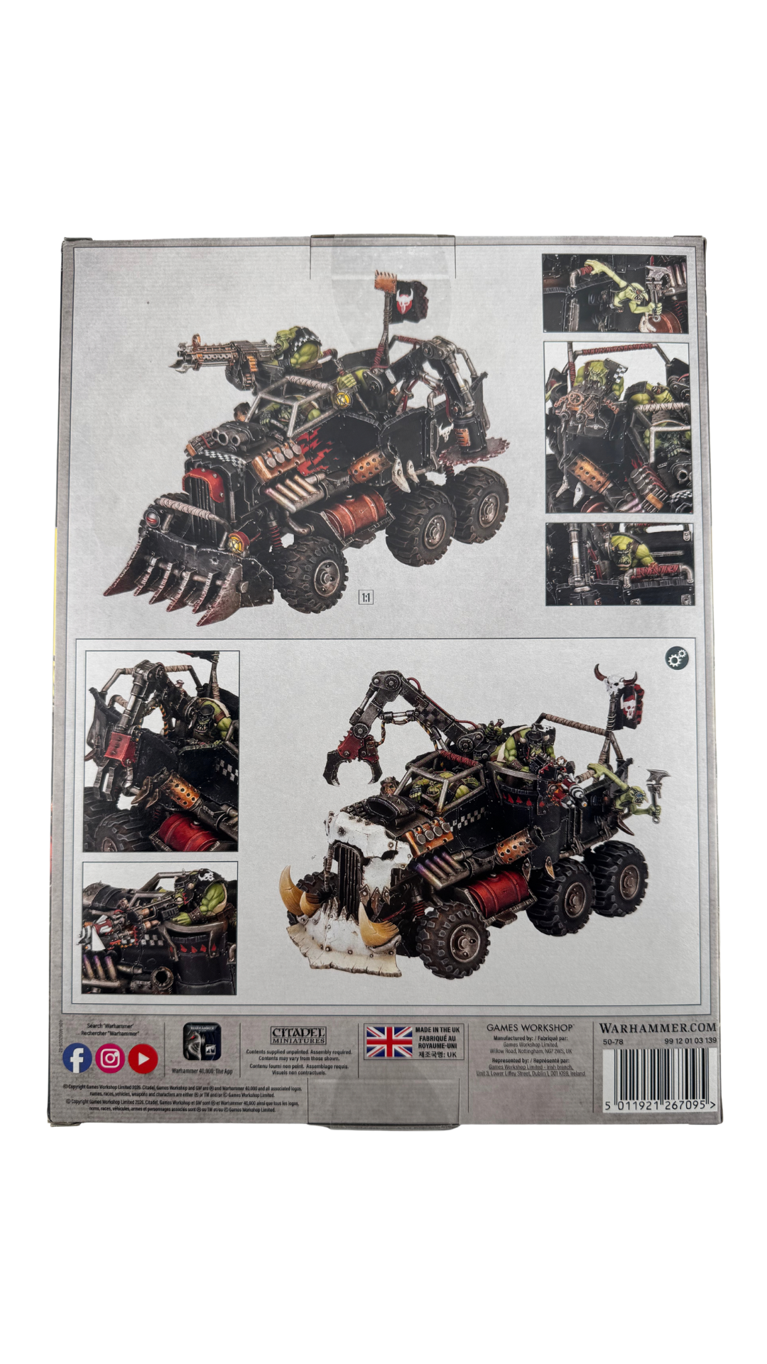 Warhammer 40K Orks Trukk (2026) | New Ork Transport Kit with Grabbin' Klaw, Buzzsaw & Ram Options