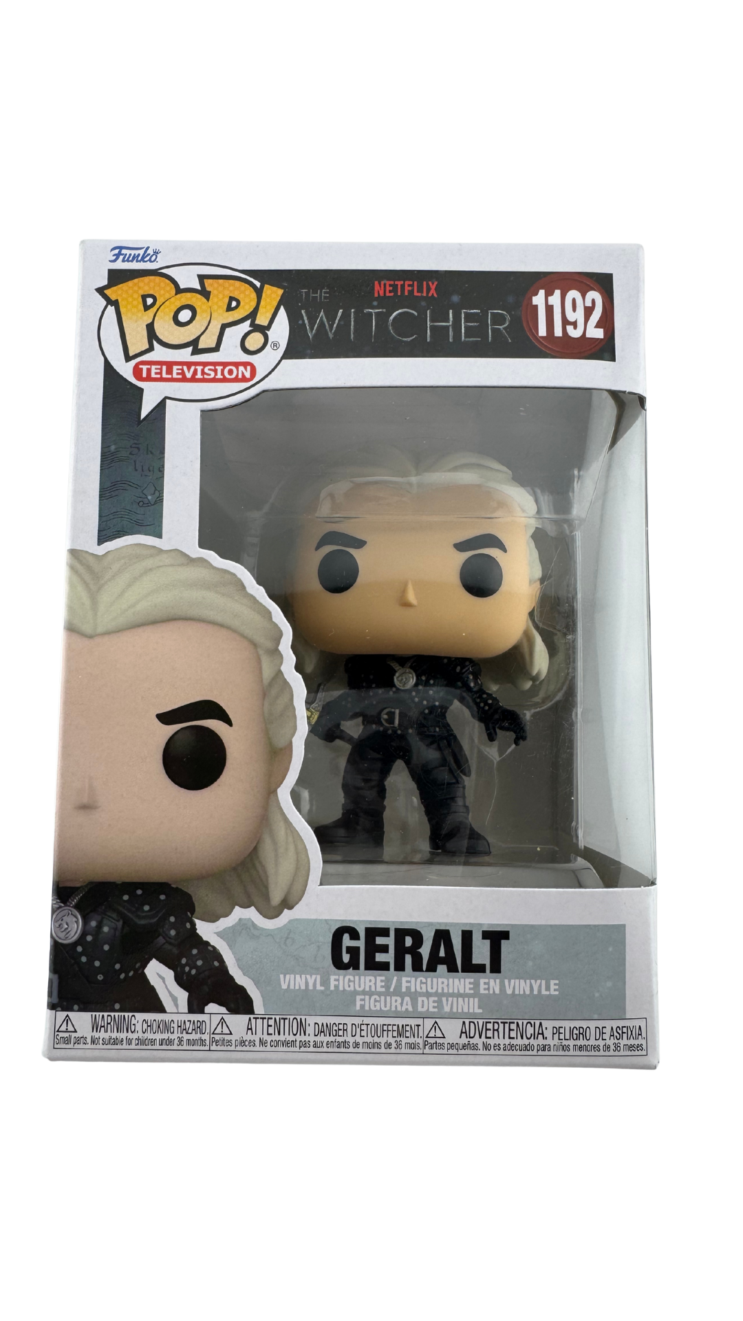Funko Pop! Netflix The Witcher Geralt #1192 | Geralt of Rivia Vinyl Figure