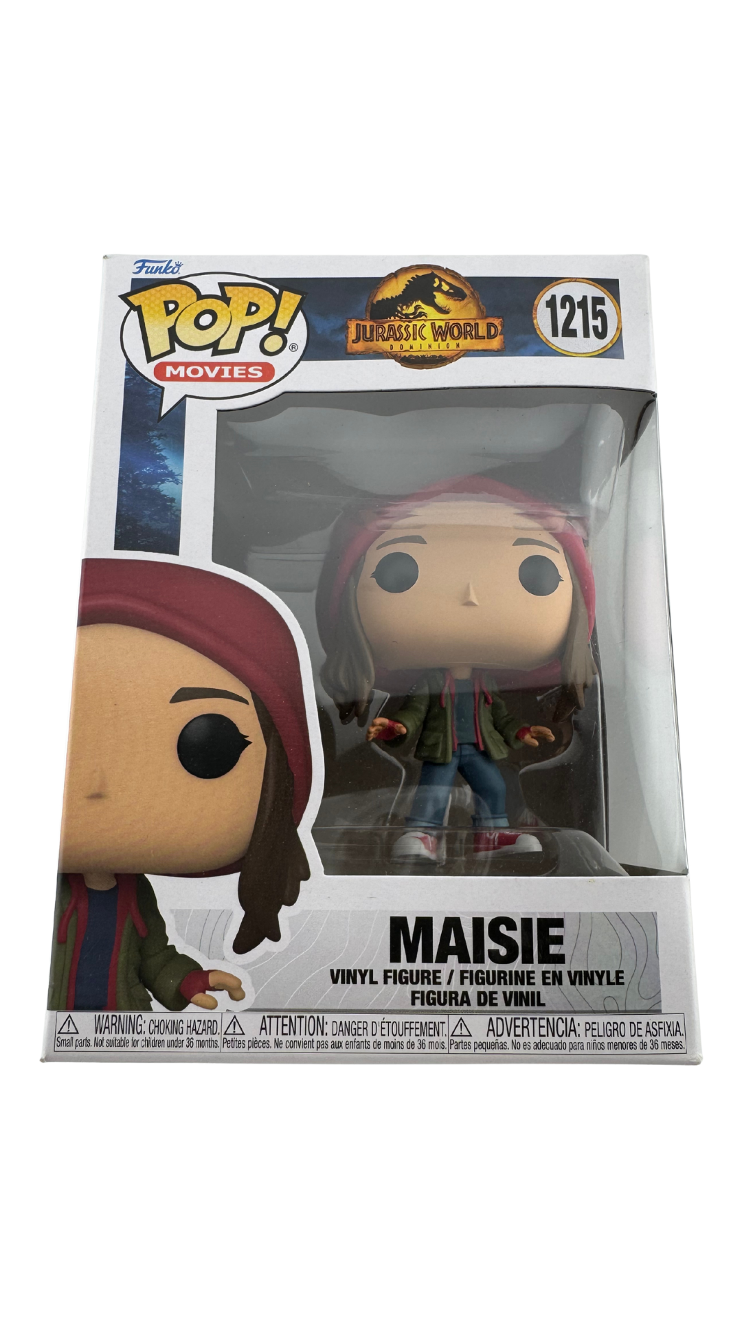 Funko Pop! Jurassic World Dominion Maisie #1215 | Maisie Lockwood Vinyl Figure