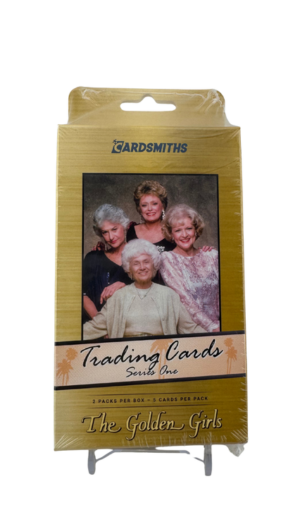 The Golden Girls Trading Cards Series One Hanger Box | Cardsmiths, 2 Packs of 5 Cards