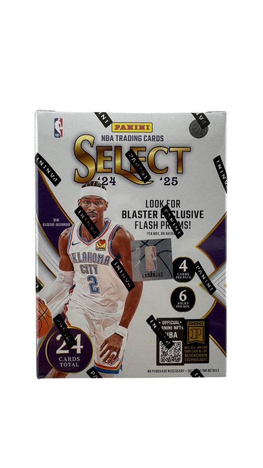 2024-25 Panini Select Basketball Blaster Box (Retail – Flash Prizms)