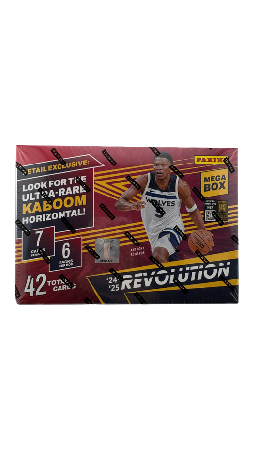 2024-25 Panini Revolution Basketball Mega Box (Scope Parallels – 42 Cards)
