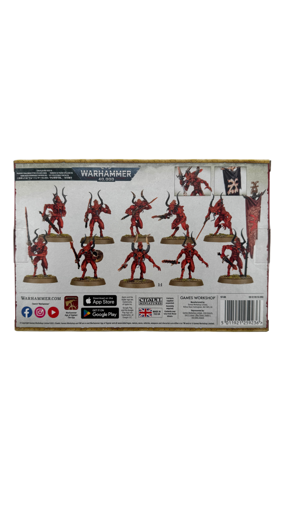 Warhammer Age of Sigmar / 40,000: Blades of Khorne Bloodletters (97-08)