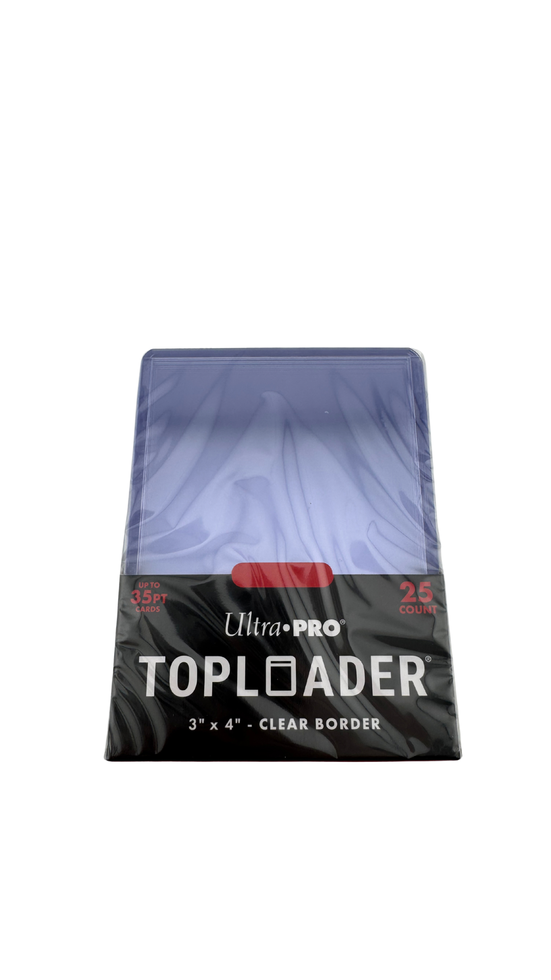 Ultra PRO 3" x 4" Clear Regular Toploaders – 35pt (25 Count)