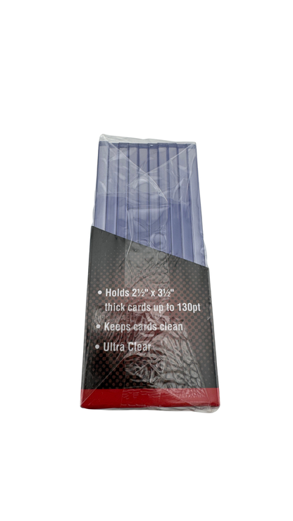 Ultra PRO 3" x 4" Super Thick Toploaders – 130pt (10 Count)