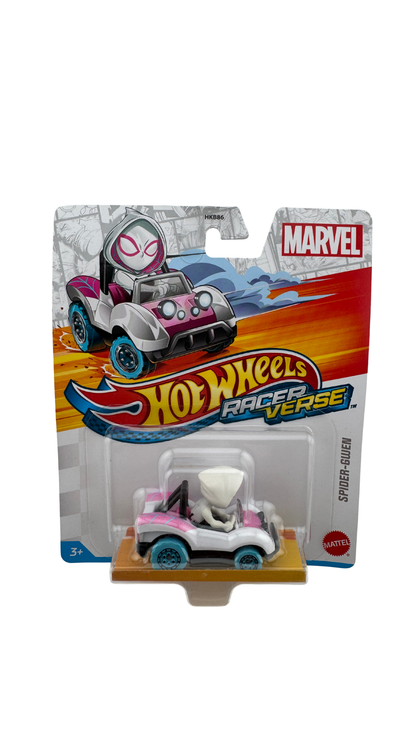 Hot Wheels RacerVerse Marvel Spider-Gwen Die-Cast Character Car (HRT46)