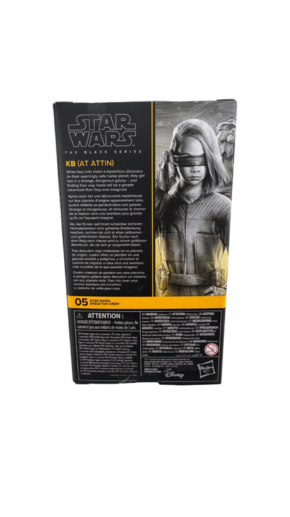 Star Wars The Black Series KB (At Attin) 6-Inch Action Figure, Skeleton Crew #05 (Hasbro F9991)