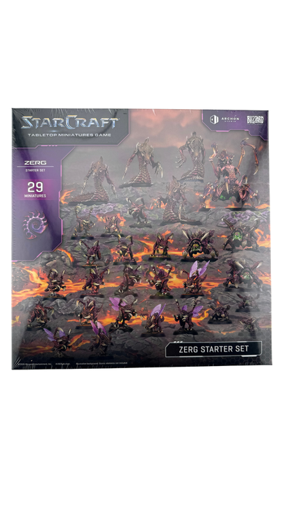 StarCraft Tabletop Miniatures Game: Zerg Starter Set, 29 Miniatures (Archon Studio)