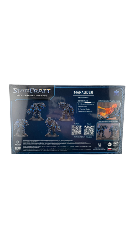 StarCraft Tabletop Miniatures Game: Marauder, Terran Expansion Set, 4 Miniatures (Archon Studio)