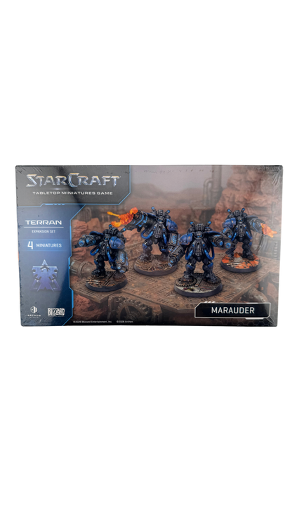 StarCraft Tabletop Miniatures Game: Marauder, Terran Expansion Set, 4 Miniatures (Archon Studio)