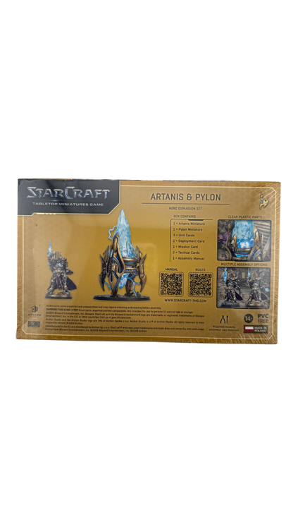 StarCraft Tabletop Miniatures Game: Artanis & Pylon, Protoss Hero Expansion Set (Archon Studio)