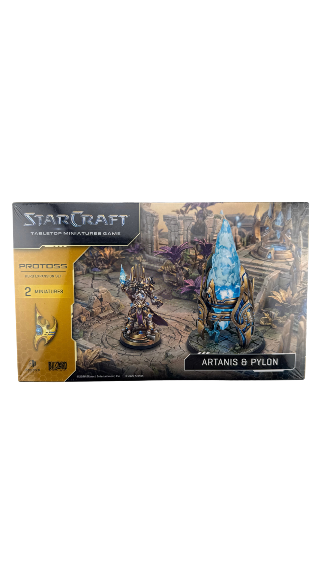 StarCraft Tabletop Miniatures Game: Artanis & Pylon, Protoss Hero Expansion Set (Archon Studio)