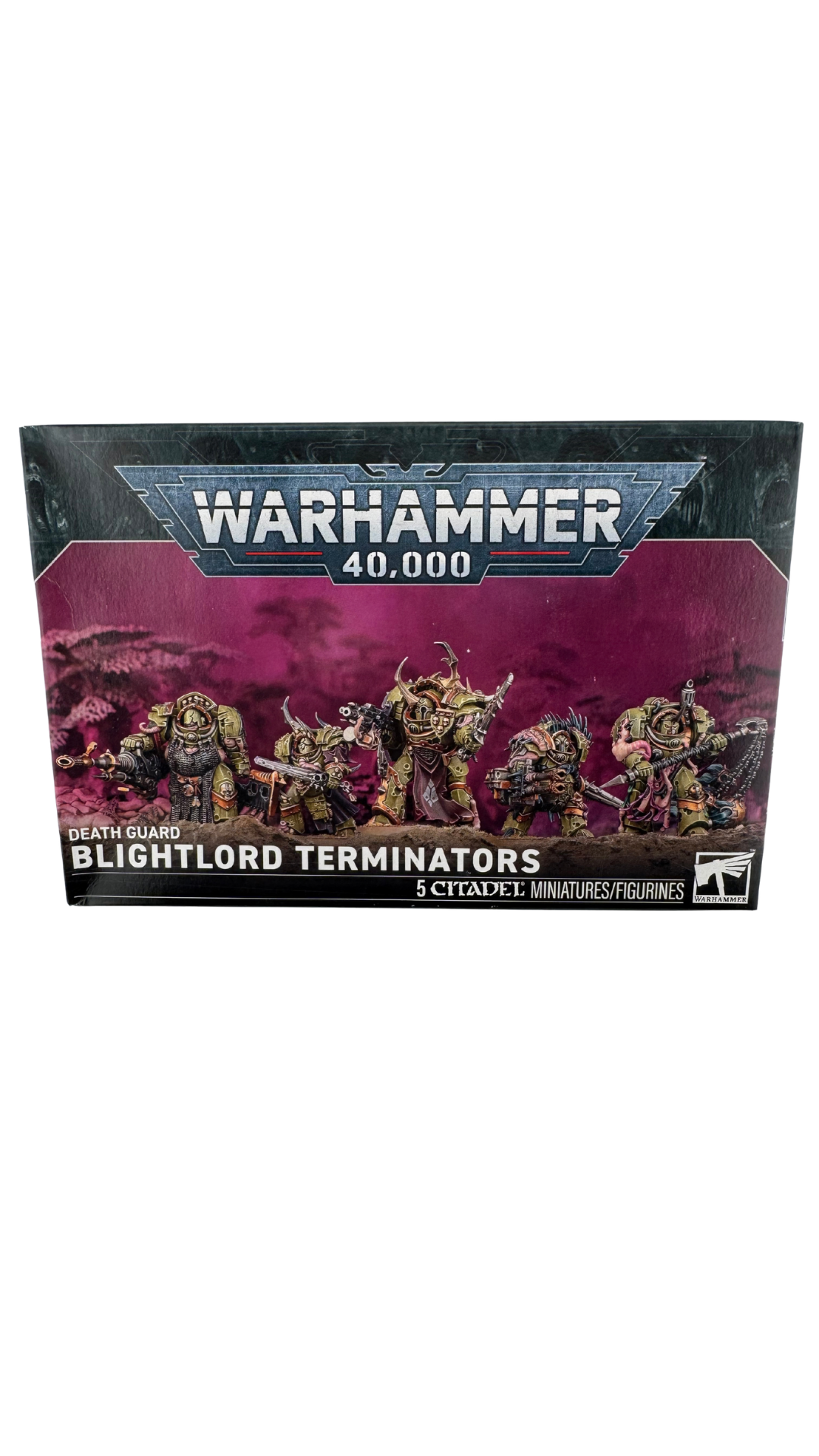 Warhammer 40,000 Death Guard: Blightlord Terminators, 5 Miniatures (Games Workshop 43-51)