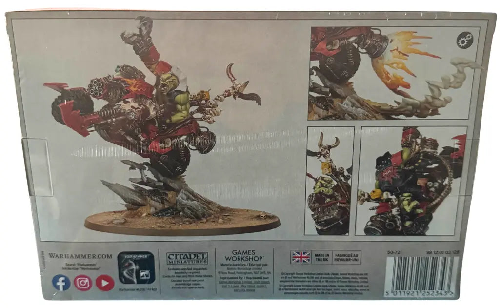 Warhammer 40,000: Orks - Wazdakka Gutsmek - Speedwaaagh! Warlord Official Citadel Model