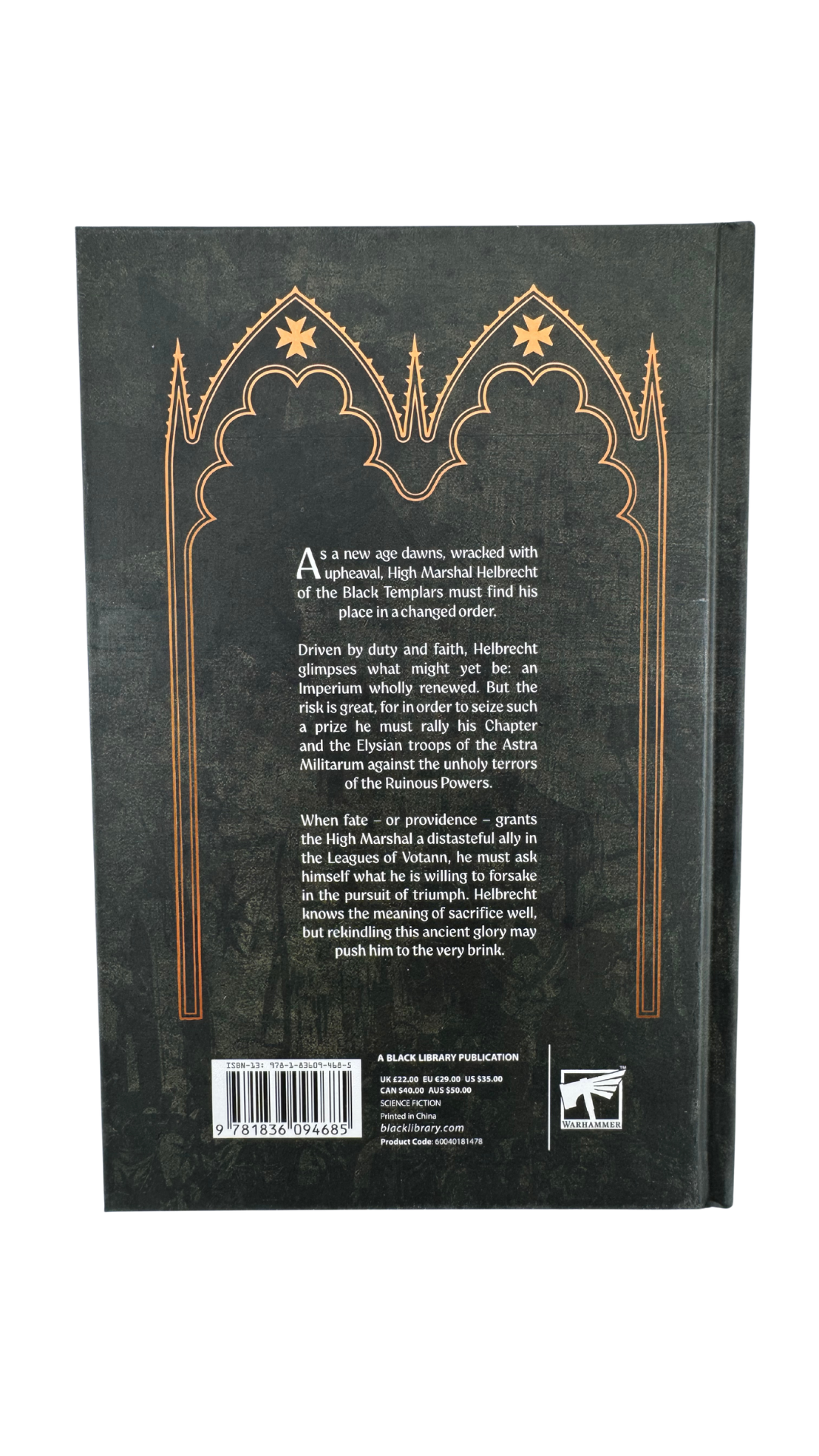 Helbrecht: Sin of Hope by Mike Vincent, Warhammer 40,000 Hardback (Black Library)