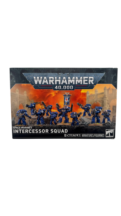 Warhammer 40,000 Space Marines: Intercessor Squad, 10 Miniatures, 2026 Edition (Games Workshop 48-115)