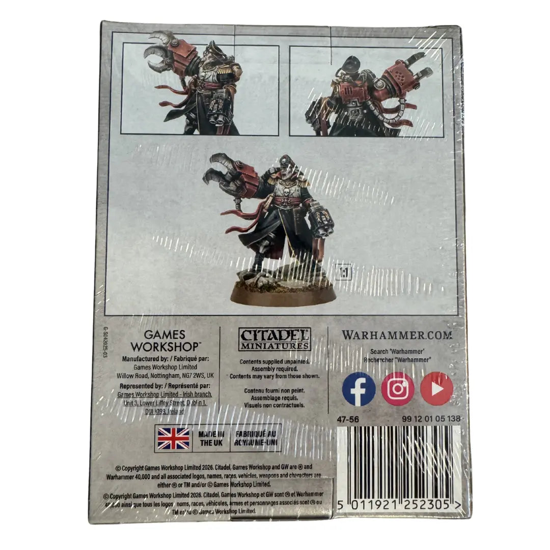 Warhammer 40,000: Astra Militarum – Commissar Yarrick (1 Citadel Miniature)