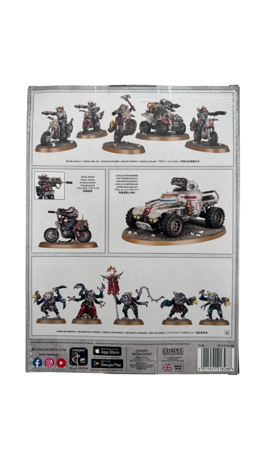 Warhammer 40,000 Combat Patrol: Genestealer Cults, 17 Miniatures (Games Workshop 73-38)