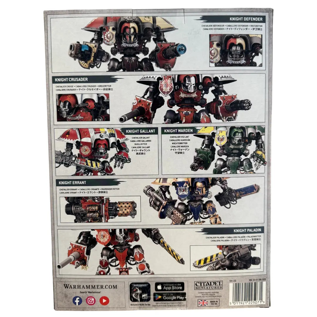 Warhammer 40,000: Imperial Knights – Knight Questoris (Knight Despoiler for Chaos Knights) (1 Citadel Miniature)